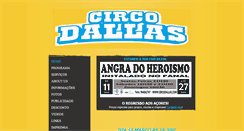 Desktop Screenshot of circodallas.com